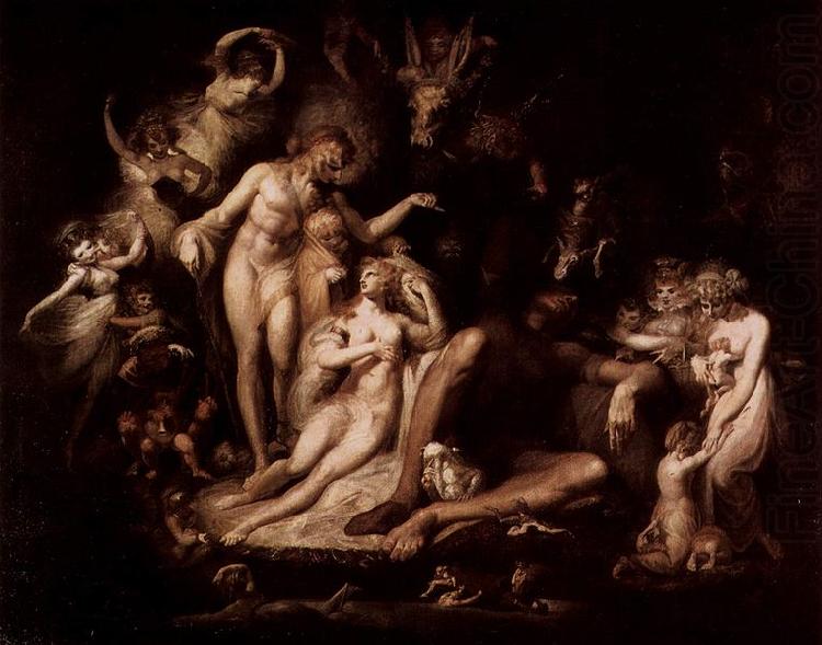 Johann Heinrich Fuseli The Awakening of the Fairy Queen Titania china oil painting image